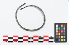 Etikett zu Bronzemelonenarmreif (NHMW-PRAE-026503)